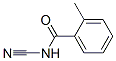 Benzamide,n-cyano-2-methyl-(9ci) Structure,62995-73-7Structure