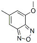 2,1,3-Benzoxadiazole,4-methoxy-6-methyl- Structure,63006-67-7Structure