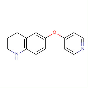 6-(吡啶-4-氧基)-1,2,3,4-四氢喹啉结构式_630125-35-8结构式