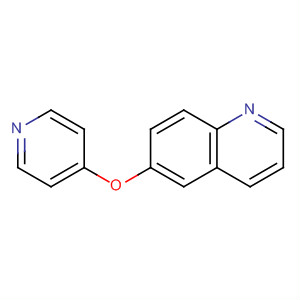 6-(吡啶-4-基氧基)喹啉结构式_630125-36-9结构式