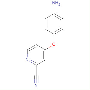 4-(4-氨基-苯氧基)-吡啶-2-甲腈结构式_630125-69-8结构式