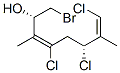 (2S,3e,6r,7z)-1-bromo-4,6,8-trichloro-3,7-dimethyl-3,7-octadien-2-ol Structure,63023-57-4Structure