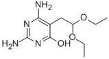 2,6-Diamino-5-(2,2-diethoxyethyl)pyrimidin-4-ol Structure,63026-85-7Structure