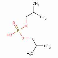 双(2-甲基丙基)酯磷酸结构式_6303-30-6结构式