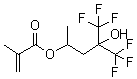 1,1,1-Trifluoro-2-trifluoromethyl-2-hydroxy-4-pentyl methacrylate Structure,630414-85-6Structure