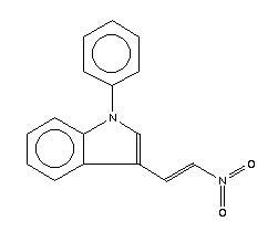 3-(2-Nitrovinyl)-1-phenylindole Structure,63050-02-2Structure