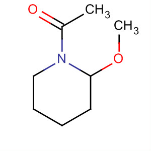 Piperidine,1-acetyl-2-methoxy-(9ci) Structure,63050-18-0Structure