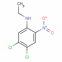 4,5-Dichloro-n-ethyl-2-nitroaniline Structure,63059-56-3Structure