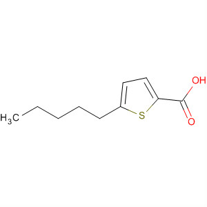 2-戊基噻吩-5-羧酸结构式_63068-75-7结构式