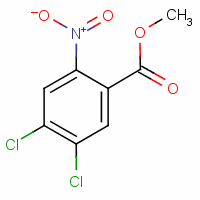 Methyl 4,5-dichloro-2-nitrobenzoate Structure,63105-52-2Structure