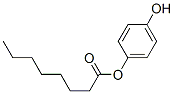 4-Hydroxyphenyl octanoate Structure,63133-91-5Structure