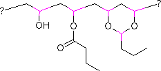Poly(vinyl butyral) Structure,63148-65-2Structure