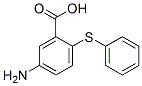 5-氨基-2-(苯基硫代)苯甲酸结构式_63185-86-4结构式