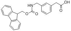 Fmoc-(3-氨基甲基苯基)乙酸结构式_631915-50-9结构式