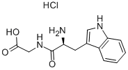 L-色氨酰甘氨酸盐酸盐(1:1)结构式_63193-13-5结构式
