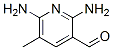 (9CI)-2,6-二氨基-5-甲基-3-吡啶羧醛结构式_63196-30-5结构式