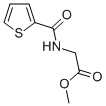 [(Thiophene-2-carbonyl)amino] acetic acid methyl ester Structure,63203-31-6Structure