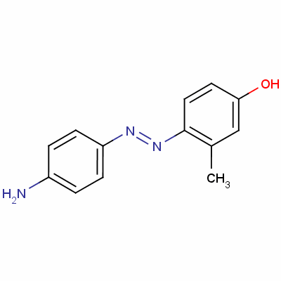 4-[(p-氨基苯基)氮杂]间甲酚结构式_63216-98-8结构式
