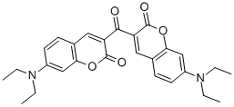 3,3-Carbonylbis(7-diethylaminocoumarin) Structure,63226-13-1Structure