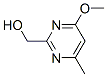 (9CI)-4-甲氧基-6-甲基-2-嘧啶甲醇结构式_63235-12-1结构式