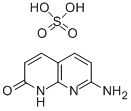 7-氨基-1,8-萘啶-2(1H)-酮硫酸盐结构式_632620-24-7结构式