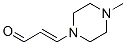 (9ci)-3-(4-甲基-1-哌嗪)-2-丙烯醛结构式_63271-30-7结构式