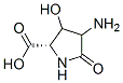 (9ci)-4-氨基-3-羟基-5-氧代脯氨酸结构式_63291-04-3结构式