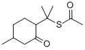 对-薄荷-8-硫醇-3-乙酸酮结构式_63299-27-4结构式