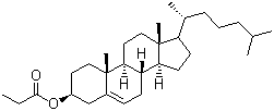 胆甾烯基丙酸酯结构式_633-31-8结构式