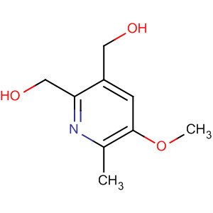 5-甲氧基-6-甲基-3,4-吡啶二甲醇结构式_633-72-7结构式