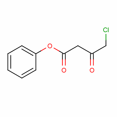 4-氯-3-氧代丁酸苯酯结构式_63353-44-6结构式