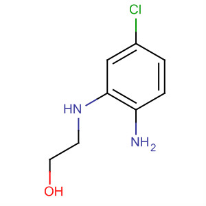 2-[(2-氨基-5-氯苯基)-氨基]乙醇结构式_63387-85-9结构式