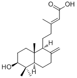 紫背金牛酸结构式_63399-38-2结构式