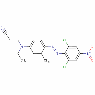 3-[[4-[(2,6-Dichloro-4-nitrophenyl)azo]-3-methylphenyl ]ethylamino]propiononitrile Structure,63467-11-8Structure