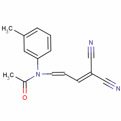 N-(4,4-dicyano-1,3-butadienyl)-n-(3-methylphenyl)acetamide Structure,63467-36-7Structure
