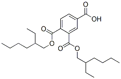 Benzene-1,2,5-tricarboxylic acid 1,2-bis(2-ethylhexyl) ester Structure,63468-09-7Structure