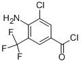 4-Amino-3-chloro-5-(trifluoromethyl)benzoyl chloride Structure,63498-15-7Structure