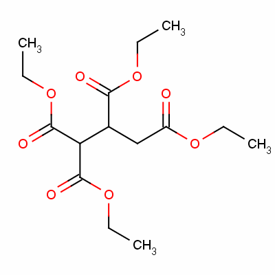 1,1,2,3-丙烷四羧酸 四乙酯结构式_635-03-0结构式