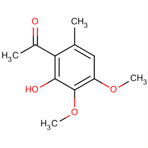 3.4-Dimethoxy-2-hydroxy-6-methylacetophenone Structure,63542-37-0Structure