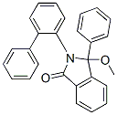 2-(1,1’-Biphenyl-2-yl)-2,3-dihydro-3-methoxy-3-phenyl-1h-isoindol-1-one Structure,63558-96-3Structure