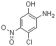 2-Amino-4-chloro-5-nitrophenol Structure,6358-07-2Structure
