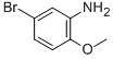 5-Bromo-2-methoxyaniline Structure,6358-77-6Structure