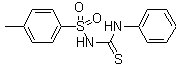 1-苯基-2-硫代-3-(对甲苯磺酰基)脲结构式_6361-95-1结构式