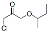 1-氯-3-(1-甲基丙氧基)-2-丙酮结构式_63611-41-6结构式
