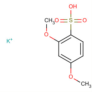 2,4-二甲氧基苯磺酸钾结构式_63624-29-3结构式