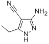 3-氨基-5-乙基-1H-吡唑-4-甲腈结构式_63680-91-1结构式