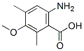 (9ci)-6-氨基-3-甲氧基-2,4-二甲基-苯甲酸结构式_637347-87-6结构式