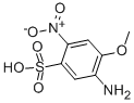 5-氨基-4-甲氧基-2-硝基苯磺酸结构式_6375-05-9结构式