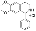 6,7-Dimethoxy-1-methyl-1,2,3,4-tetrahydro-isoquinoline Structure,63768-20-7Structure