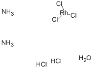 水合五氯铑酸铵结构式_63771-33-5结构式